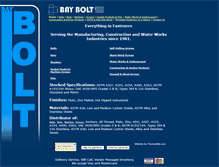 Tablet Screenshot of baybolt.com